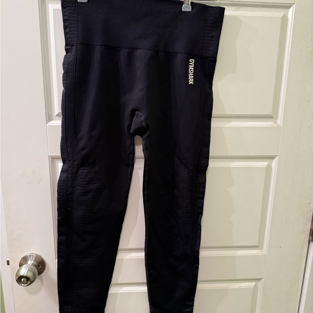 Gymshark Black‎ High-Waisted Leggings